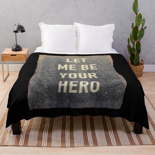 Item preview, Let Me Be Your Hero - Glitter Texture Typography designed and sold by Creatby7030.
