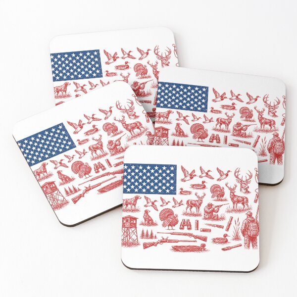 Item preview, USA Patriotic Retro Hunting Flag Design Trendy 250 Years USA Flag  designed and sold by SjoyStudio.
