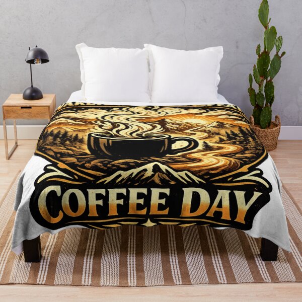 Item preview, Wake Explore Repeat | Coffee Adventure Mountain Art designed and sold by irfanshikh.