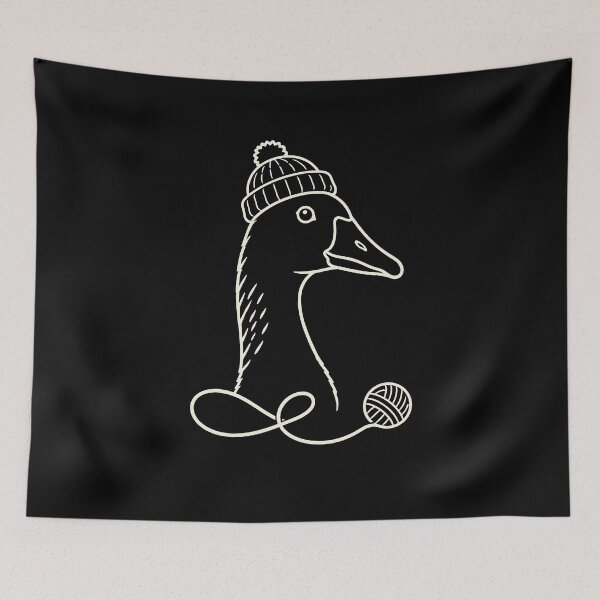 Item preview, Minimalist Knitting Goose Cozy Craft designed and sold by JasKei-Designs.