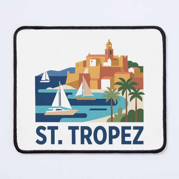 Item preview, St Tropez France Travel Souvenir designed and sold by OzzFrequency.