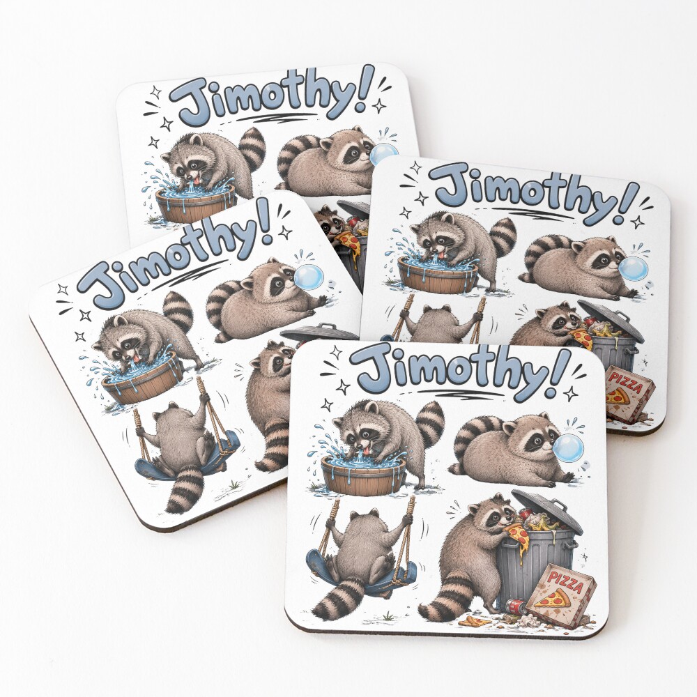 Item preview, Coasters (Set of 4) designed and sold by PatternFly.