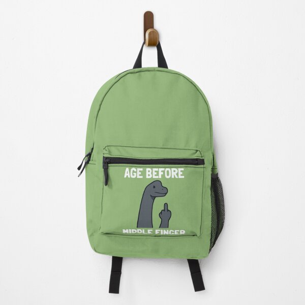 Item preview, Age Before Middle Finger Funny Dinosaur Sarcasm designed and sold by Amir Faysal.