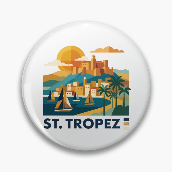 Item preview, St Tropez France Travel Souvenir designed and sold by OzzFrequency.
