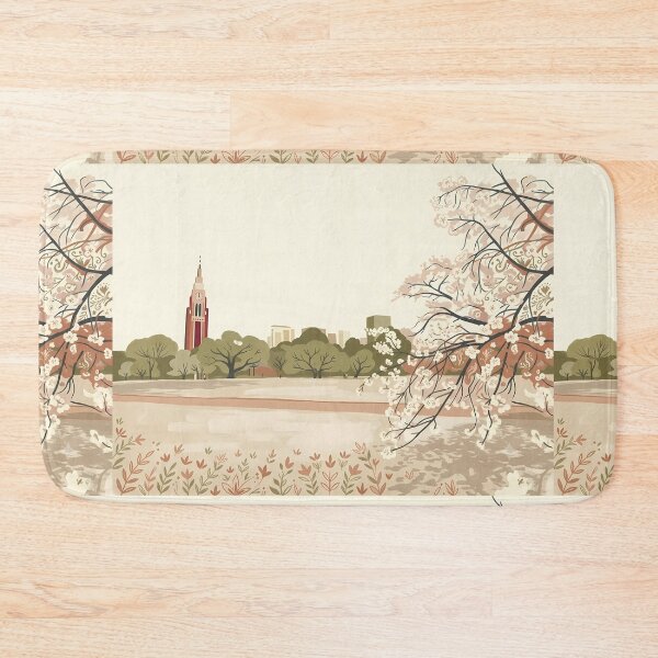 Item preview, Tokyo Sakuta Park- Hand Draw Japanese Skyline Wall Art designed and sold by Arch & Avenue.