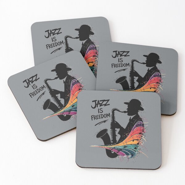 Item preview, Jazz is Freedom - International Jazz Day designed and sold by Art-Arcade6.