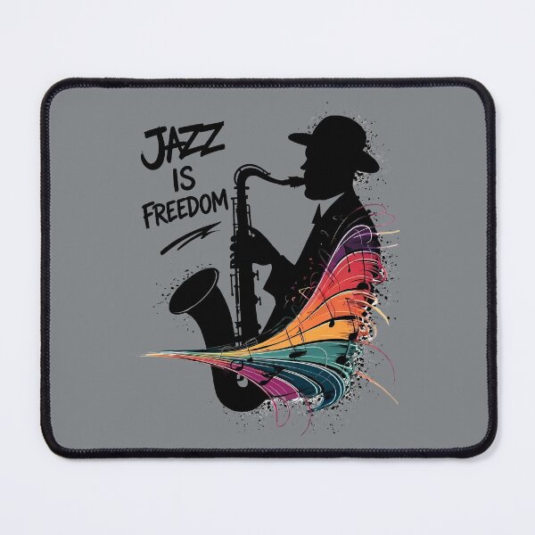 Item preview, Jazz is Freedom - International Jazz Day designed and sold by Art-Arcade6.