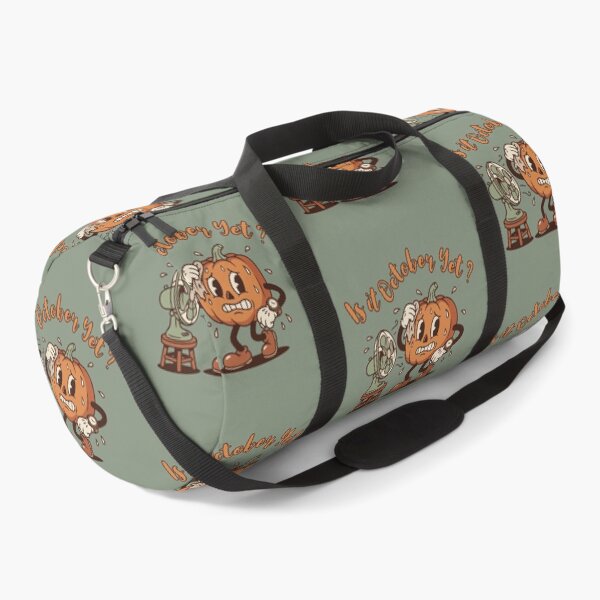 Item preview, Retro Rubberhose Sweating Pumpkin Is It October Yet designed and sold by KnockingLouder.