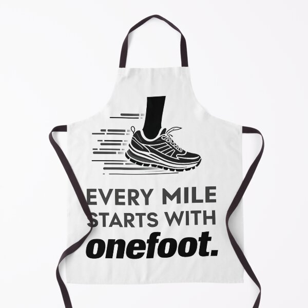 Item preview, Every Mile Starts With Onefoot Amputee Runner Prosthetic Recovery T-Shirt designed and sold by pawsome purrfect.