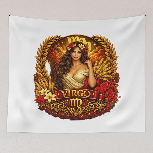 Item preview, Virgo designed and sold by Grandtshirt | Creative Print Designs.