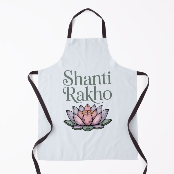 Item preview, Shanti Rakho – Minimal Desi Peace Quote Design designed and sold by Swati Art Shop.