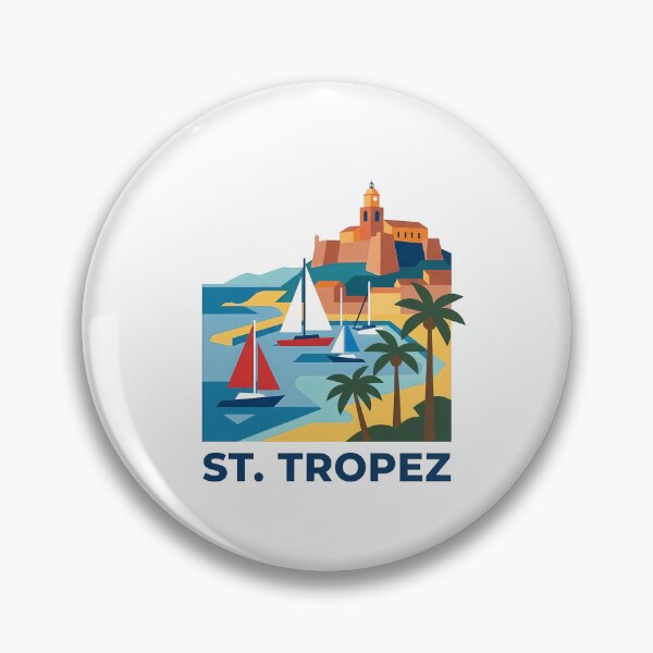 Item preview, St Tropez France Travel Souvenir designed and sold by OzzFrequency.