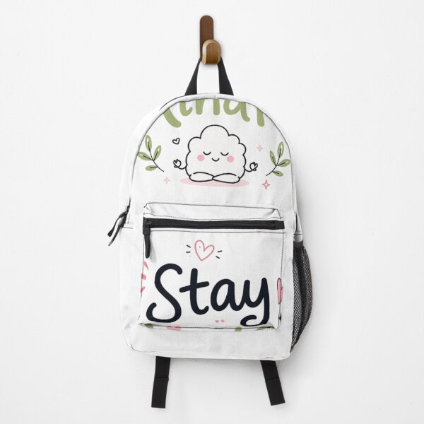 Item preview, Stay Mindful Cute Meditation Quote | Kawaii Wellness Typography | Positive Mental Health Aesthetic designed and sold by Sanika arts .