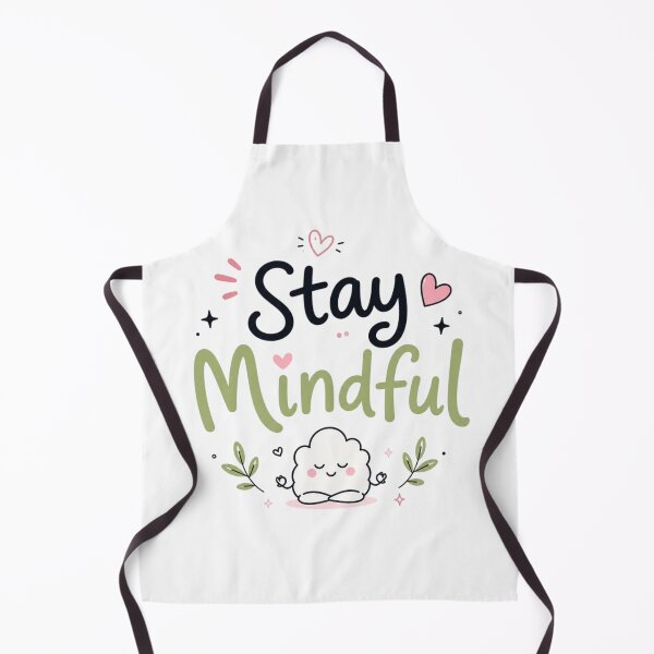 Item preview, Stay Mindful Cute Meditation Quote | Kawaii Wellness Typography | Positive Mental Health Aesthetic designed and sold by Sanika arts .
