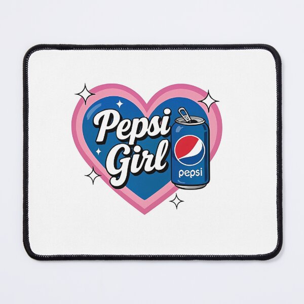 Item preview, Cute Pepsi Girl Pink Heart Can designed and sold by Ardonaredb.