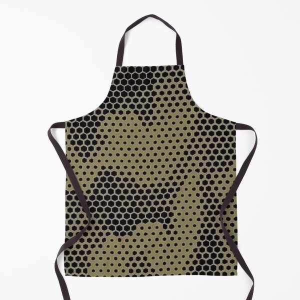 Item preview, Tactical Hex Camouflage Pattern - Modern Olive Green Hexagon Camo Texture designed and sold by LYAN-STORE.