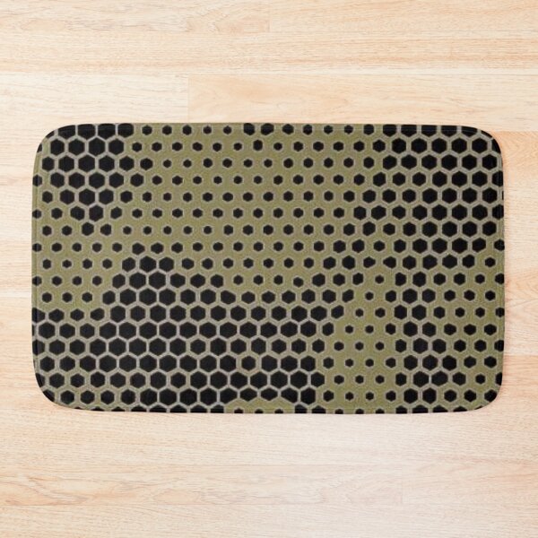 Item preview, Tactical Hex Camouflage Pattern - Modern Olive Green Hexagon Camo Texture designed and sold by LYAN-STORE.