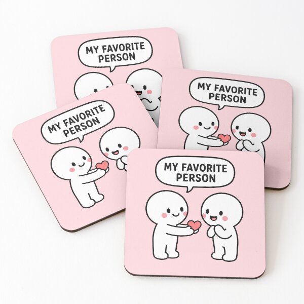 Item preview, My Favorite Person Cute Gift designed and sold by MonkiFlipp.