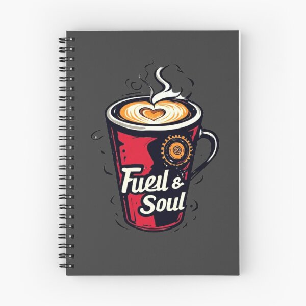 Item preview, Fuel & Soul Steampunk Coffee Mug Heart Latte Barista Art 01 designed and sold by Shift-Bloom.