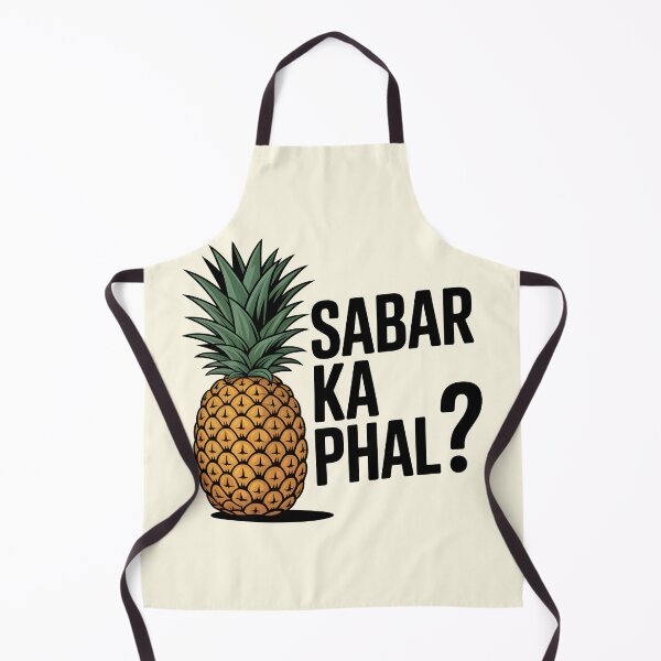 Item preview, Sabra Ka Phal – Funny Desi Patience Quote Design designed and sold by Swati Art Shop.