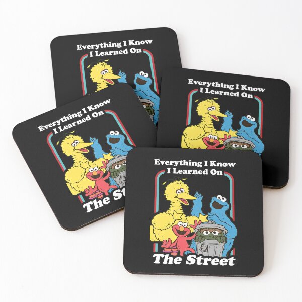 Item preview, Everything I Know I Learned On The Streets designed and sold by Honest-Weirdo.