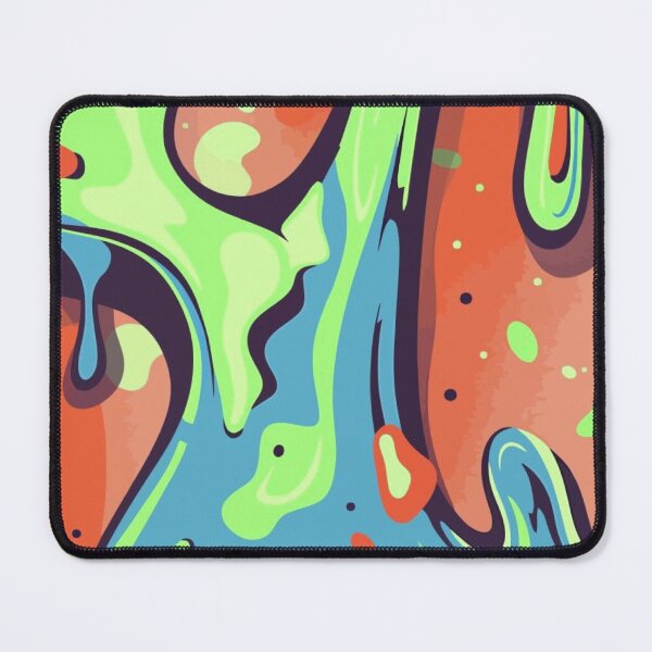 Item preview, Vibrant Neon Slime Drip Art - Colorful Liquid Graffiti Abstract Pattern designed and sold by LYAN-STORE.