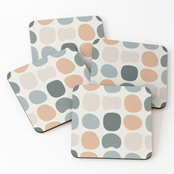 Item preview, Organic Nordic Shapes Seamless Pattern | Scandinavian Minimalist Japandi Design | Modern Hygge Wallpaper & Fabric Print designed and sold by Tamas Das.