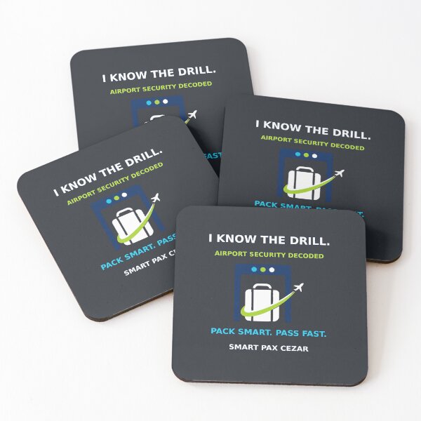 Item preview, I Know the Drill Airport Security designed and sold by smartpaxcezar.