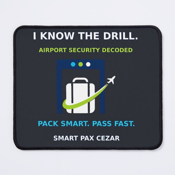 Item preview, I Know the Drill Airport Security designed and sold by smartpaxcezar.