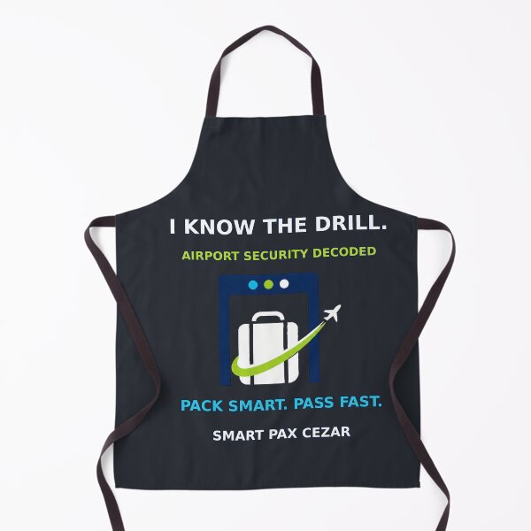 Item preview, I Know the Drill Airport Security designed and sold by smartpaxcezar.