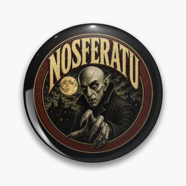 Item preview, Nosferatu Classic Vampire Horror Movie Art designed and sold by Retr0Tshirts.
