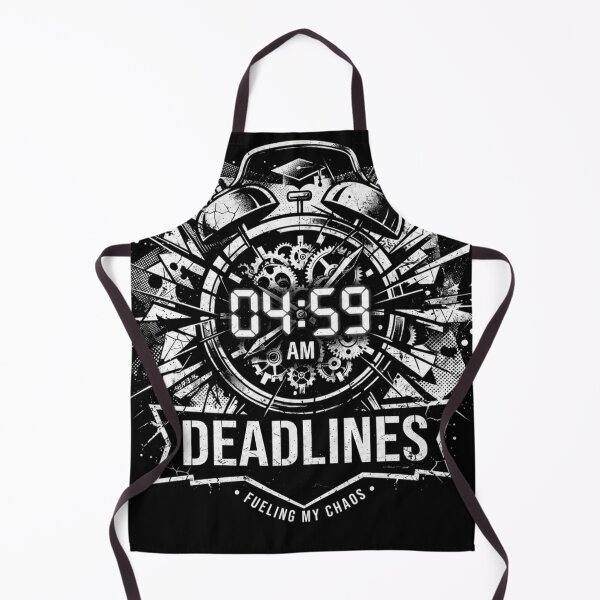 Item preview, Dark Academia Grunge Deadlines Fueling My Chaos Funny Student College Art designed and sold by thoughtswear.