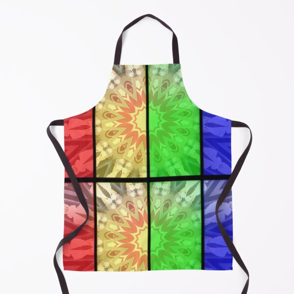 Item preview, Mandala Kaleidoscope – Red, Orange, Green & Blue | Abstract Geometric Art designed and sold by TrezeTreze.