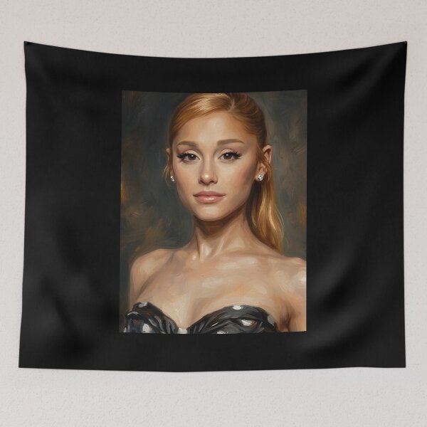 Item preview, Ariana Grande Oil Painting designed and sold by maretsad.
