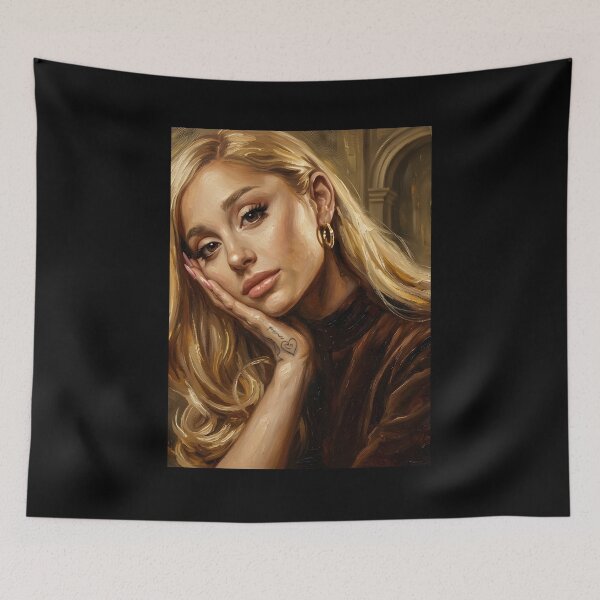 Item preview, Ariana Grande Oil Painting designed and sold by maretsad.