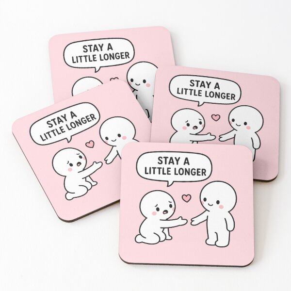 Item preview, Stay A Little Longer Love designed and sold by MonkiFlipp.