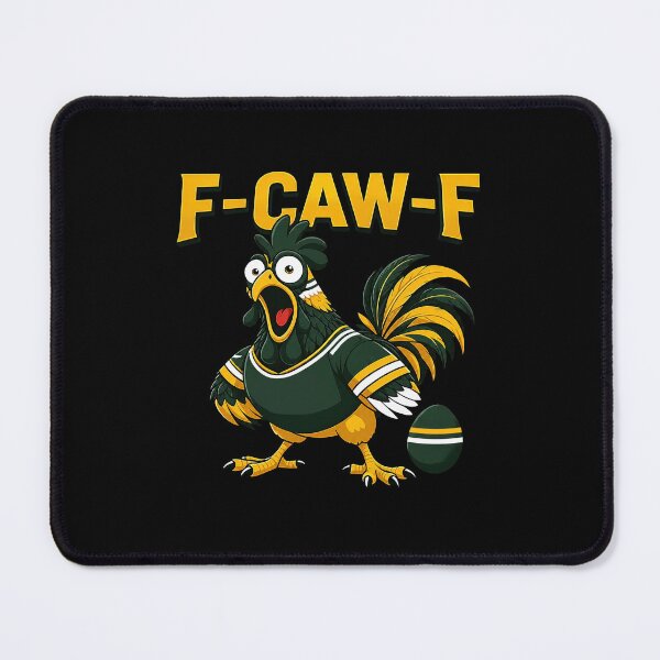 Item preview, Green Bay Packers F-Caw-F Chicken Mascot designed and sold by oliviamaer.
