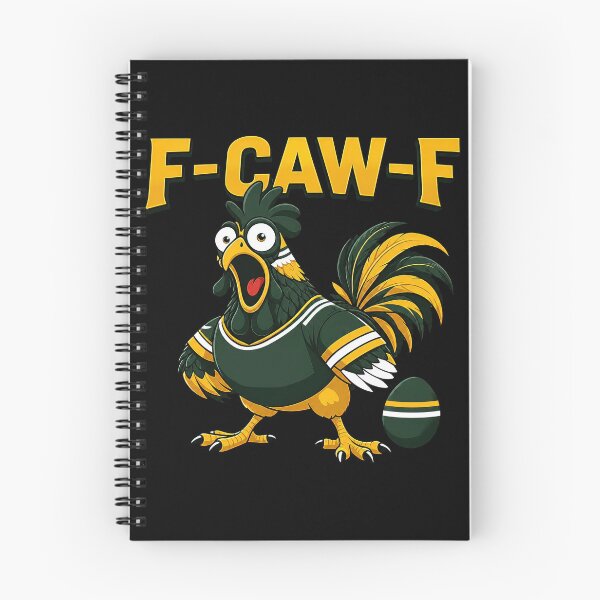 Item preview, Green Bay Packers F-Caw-F Chicken Mascot designed and sold by oliviamaer.