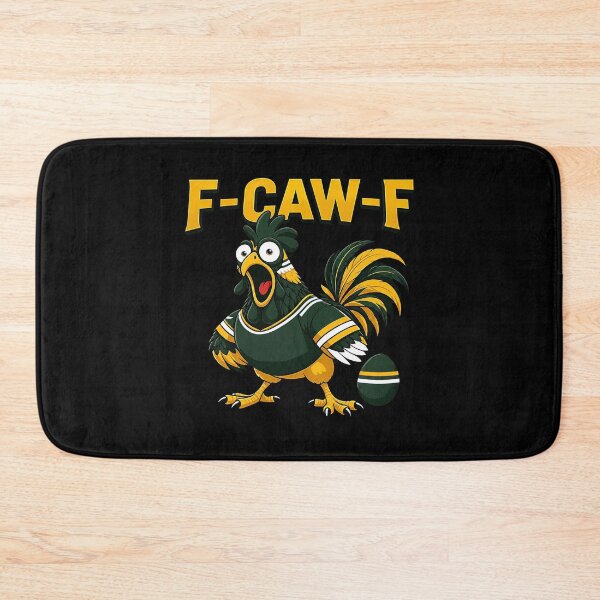 Item preview, Green Bay Packers F-Caw-F Chicken Mascot designed and sold by oliviamaer.