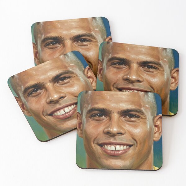 Item preview, Ronaldo Nazário Oil Painting designed and sold by maretsad.