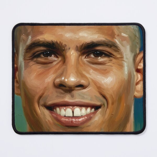 Item preview, Ronaldo Nazário Oil Painting designed and sold by maretsad.