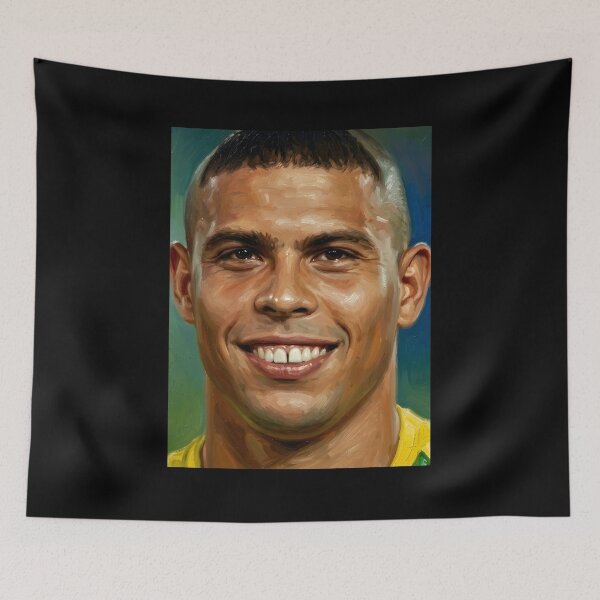 Item preview, Ronaldo Nazário Oil Painting designed and sold by maretsad.