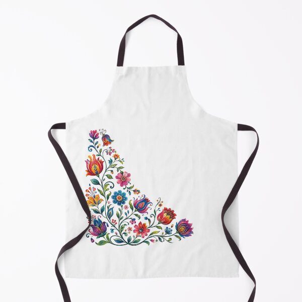 Item preview, Folk Floral Corner designed and sold by PetalGarden.