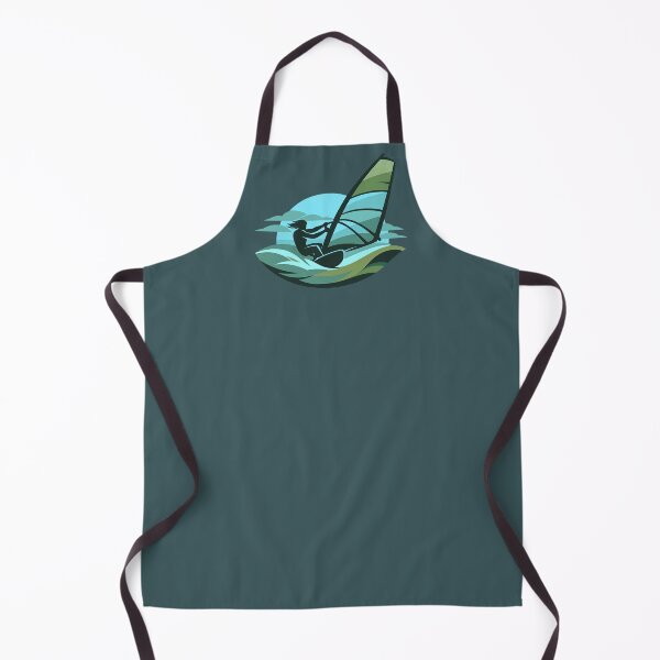 Item preview, Minimalist Windsurfer at Sea | Modern Surf Sunset Vector Design designed and sold by SilentPowerArt.