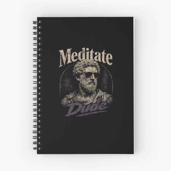 Item preview, Meditate Dude Marcus Aurelius Stoicism Design designed and sold by fertallewars5.