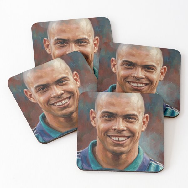 Item preview, Ronaldo Nazário Oil Painting designed and sold by maretsad.