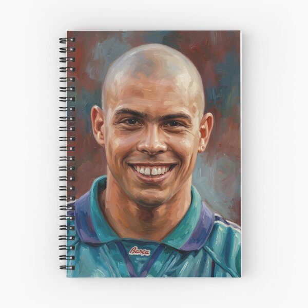Item preview, Ronaldo Nazário Oil Painting designed and sold by maretsad.