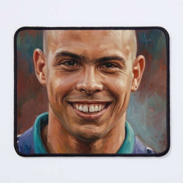 Item preview, Ronaldo Nazário Oil Painting designed and sold by maretsad.