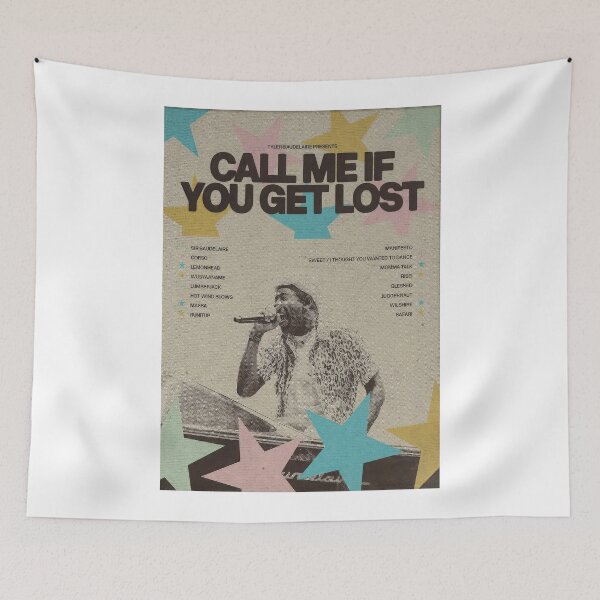 Item preview, Call Me If You Get Lost Tyler Poster designed and sold by anastasyaihik.