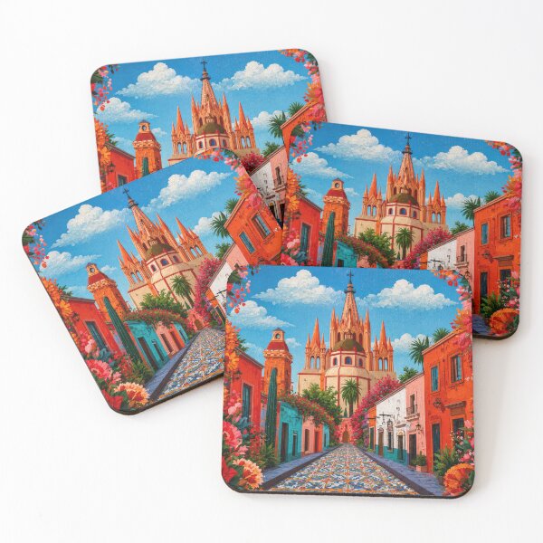 Item preview, San Miguel de Allende Mexican Floral Art designed and sold by MythicMood.